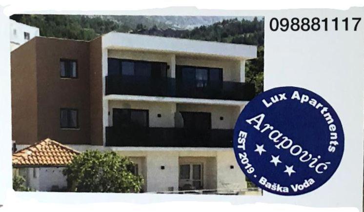 Apartmani Arapovic Baška Voda Exterior foto